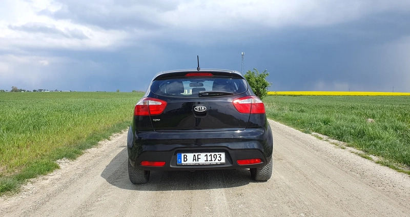 Kia Rio cena 23999 przebieg: 149850, rok produkcji 2012 z Trzciel małe 466